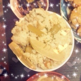 ❀蕗の煮物リメイク炊き込みご飯❀