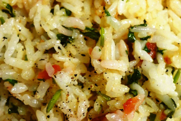 香菜と梅のガーリックライス レシピ 作り方 By Tsuppi クックパッド 簡単おいしいみんなのレシピが376万品