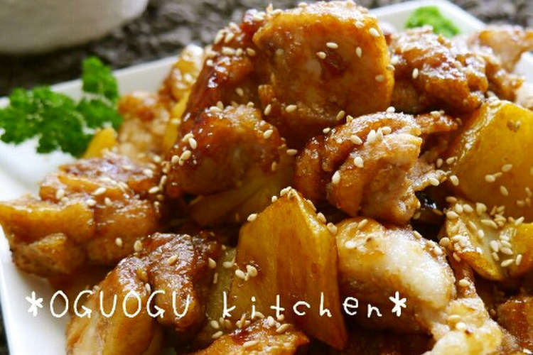 鶏もも肉とじゃがいもの甘辛 レシピ 作り方 By ｏｇｕｏｇｕ クックパッド 簡単おいしいみんなのレシピが364万品