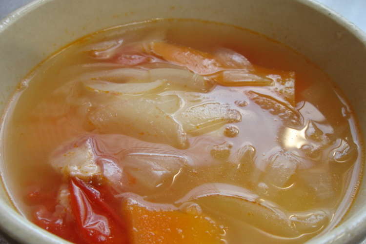 ダイエットの味方 野菜スープ レシピ 作り方 By にゃろんの会 クックパッド 簡単おいしいみんなのレシピが366万品