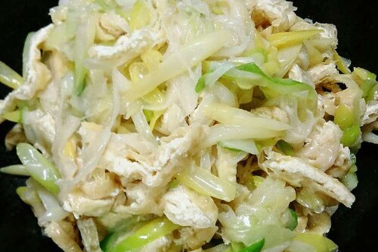 ネギ大量消費 油揚げとゴマだれで レシピ 作り方 By Yumikoy クックパッド 簡単おいしいみんなのレシピが359万品