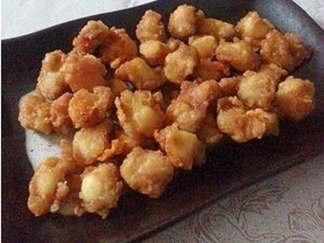 ビニール袋で簡単 鶏ひざ軟骨のから揚げ レシピ 作り方 By ムーミンママの娘 クックパッド 簡単おいしいみんなのレシピが361万品