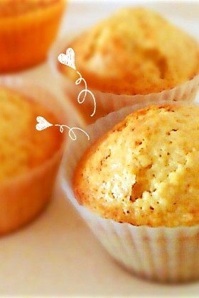 おやつに♪簡単きな粉バナナケーキ