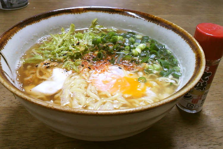 簡単 和風ラーメン レシピ 作り方 By ぎんさま クックパッド 簡単おいしいみんなのレシピが352万品