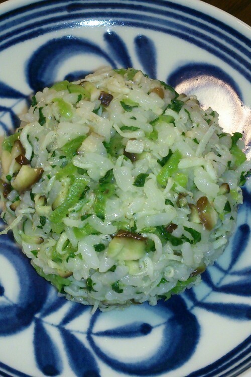 離乳食完了期☆しらすと小松菜の炒飯の画像