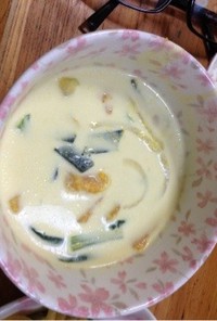 牛乳スープ