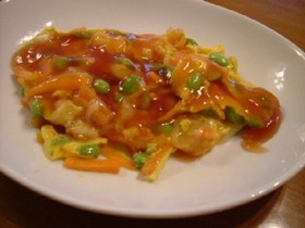 簡単!!卵の中華あんかけ
