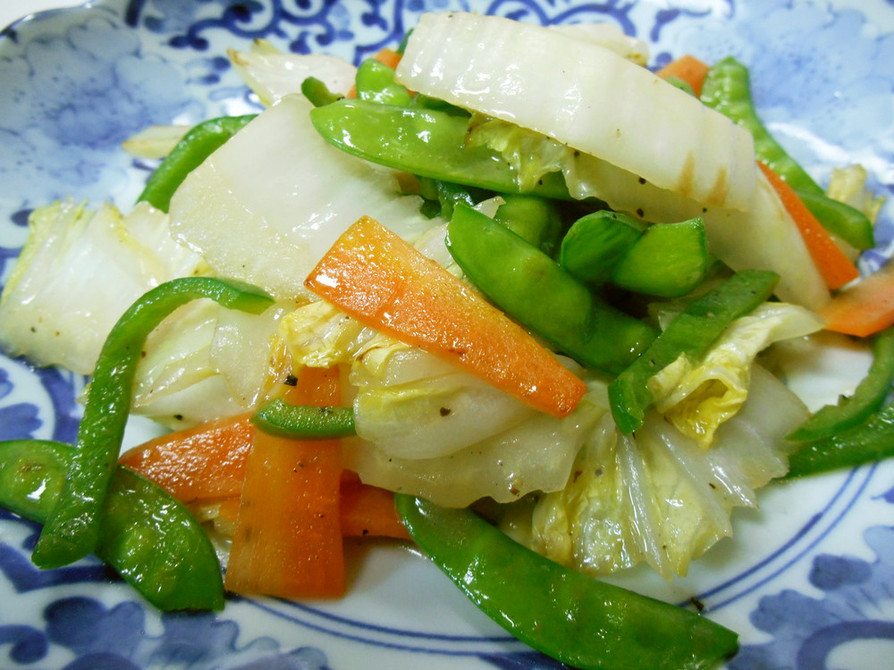 簡単☆創味シャンタンDXで野菜炒めの画像