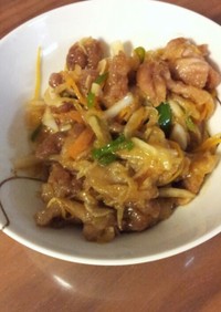 新玉ねぎと豚肉の南蛮漬け