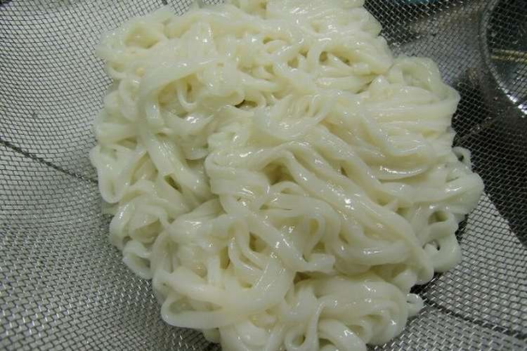 乾麺の うどん を3分で茹でる方法 レシピ 作り方 By カンプール クックパッド 簡単おいしいみんなのレシピが351万品