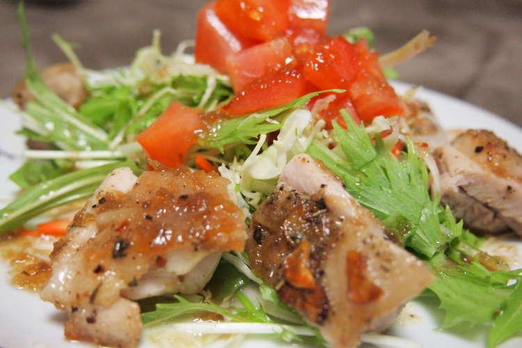 ハーブチキンのおもてなしサラダ レシピ 作り方 By ｴﾘｶさん クックパッド 簡単おいしいみんなのレシピが376万品