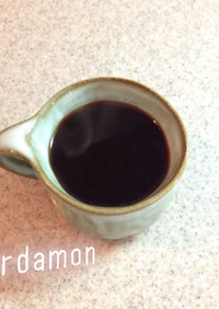 カルダモンのコーヒー