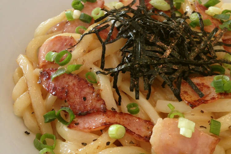 冷凍うどん バター醤油で簡単節約ランチ レシピ 作り方 By Maotto クックパッド 簡単おいしいみんなのレシピが352万品