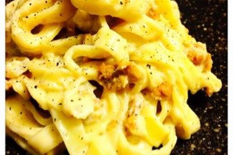 分 牛乳で 濃厚雲丹クリームパスタ レシピ 作り方 By Mayukuro2 クックパッド 簡単おいしいみんなのレシピが352万品