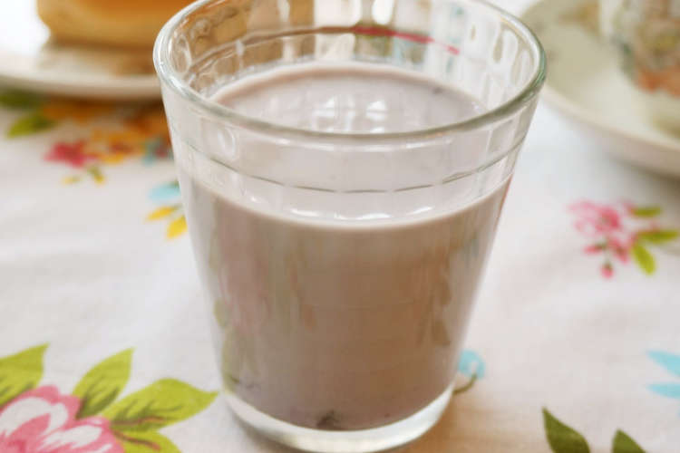 朝食に ブルーベリー牛乳 レシピ 作り方 By ゆうゆう0221 クックパッド 簡単おいしいみんなのレシピが350万品