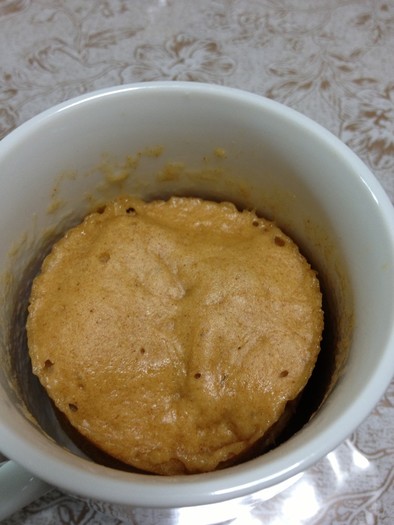 米粉ときな粉のマグカップケーキの写真