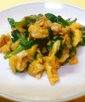 簡単!美味しい!しっかり味の「ニラ玉」