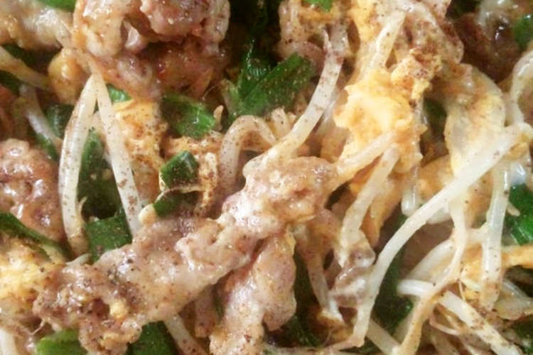やみつき 豚もやしとニラの卵炒め レシピ 作り方 By ともさきめい クックパッド 簡単おいしいみんなのレシピが375万品