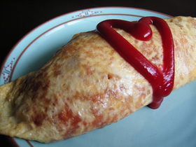 炊飯器deオムライス♪