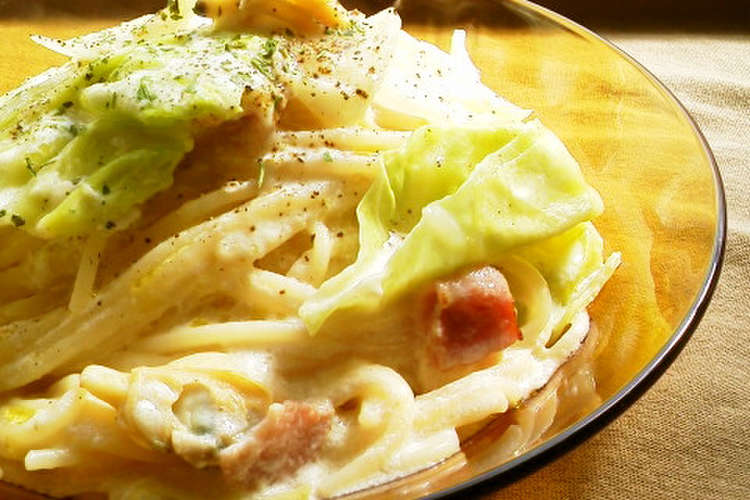 春キャベツとあさりのクリームパスタ レシピ 作り方 By Yukimama弁当 クックパッド 簡単おいしいみんなのレシピが360万品