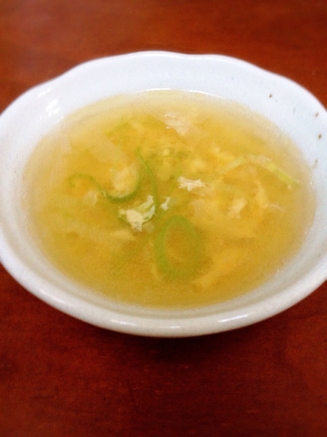美味！簡単！卵と長ネギの中華スープの画像