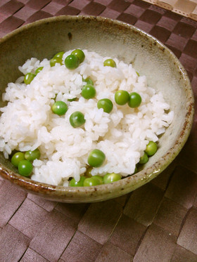 しわなし!色鮮やか!簡単!豆ご飯