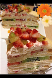 ミルクレープ♪ホットケーキミックスでの写真