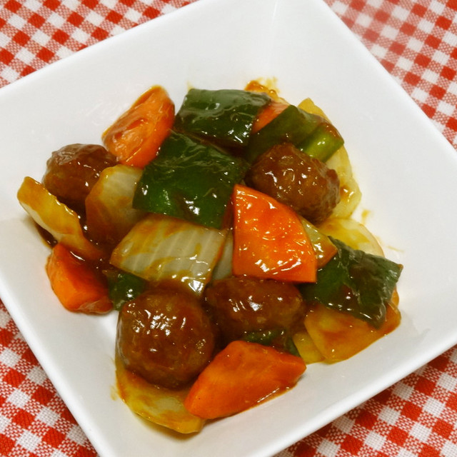 ミートボールで酢豚風 レシピ 作り方 By Tokotann クックパッド 簡単おいしいみんなのレシピが375万品