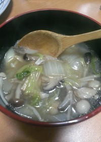 ズボラ中華スープ