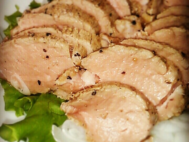 簡単 豚ヒレで柔らかローストポーク レシピ 作り方 By Acco姉 クックパッド