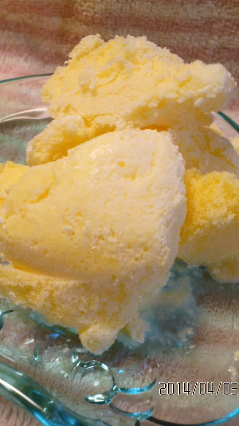 糖質制限食　アイスクリームの画像