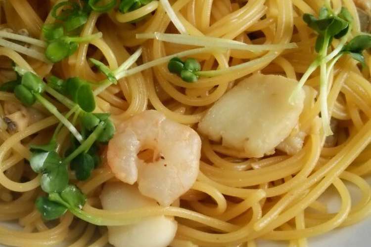 シーフードミックスだけでバター醤油パスタ レシピ 作り方 By 遥くんmama クックパッド 簡単おいしいみんなのレシピが349万品