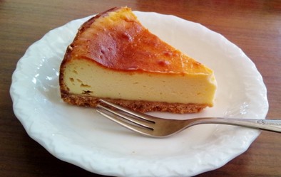 【簡単】【濃厚】ベイクドチーズケーキの写真