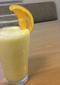 バナナ×オレンジジュース