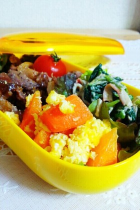 お弁当用人参しりしり♪チーズ味