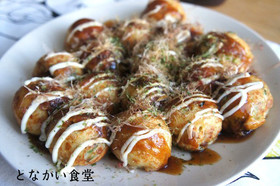 白だしで簡単☆たこ焼きの生地