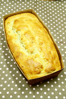 超簡単♪完熟バナナケーキ♡リッチver.