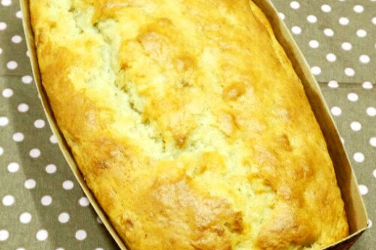 超簡単 完熟バナナケーキ リッチver レシピ 作り方 By Kanamanaママ クックパッド 簡単おいしいみんなのレシピが355万品