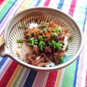 即席!我が家のつゆだく牛丼