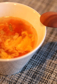 トマトのかき玉スープ