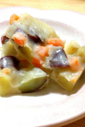 離乳食、幼児食の手づかみ★鬼まんじゅう