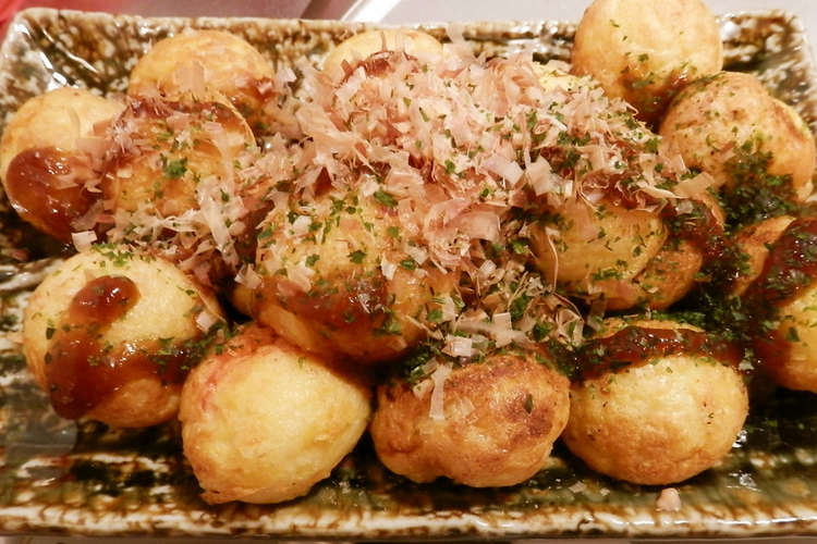 米粉でカリカリたこ焼き レシピ 作り方 By まごさくスタッフ クックパッド 簡単おいしいみんなのレシピが351万品