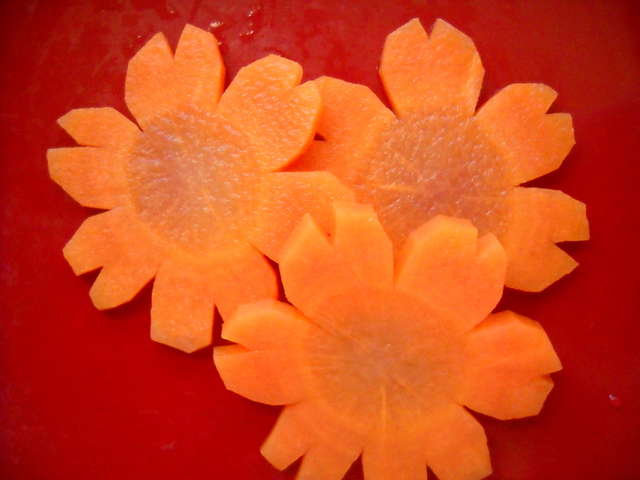ぜいたく人参 花 切り 方 最高の花の画像