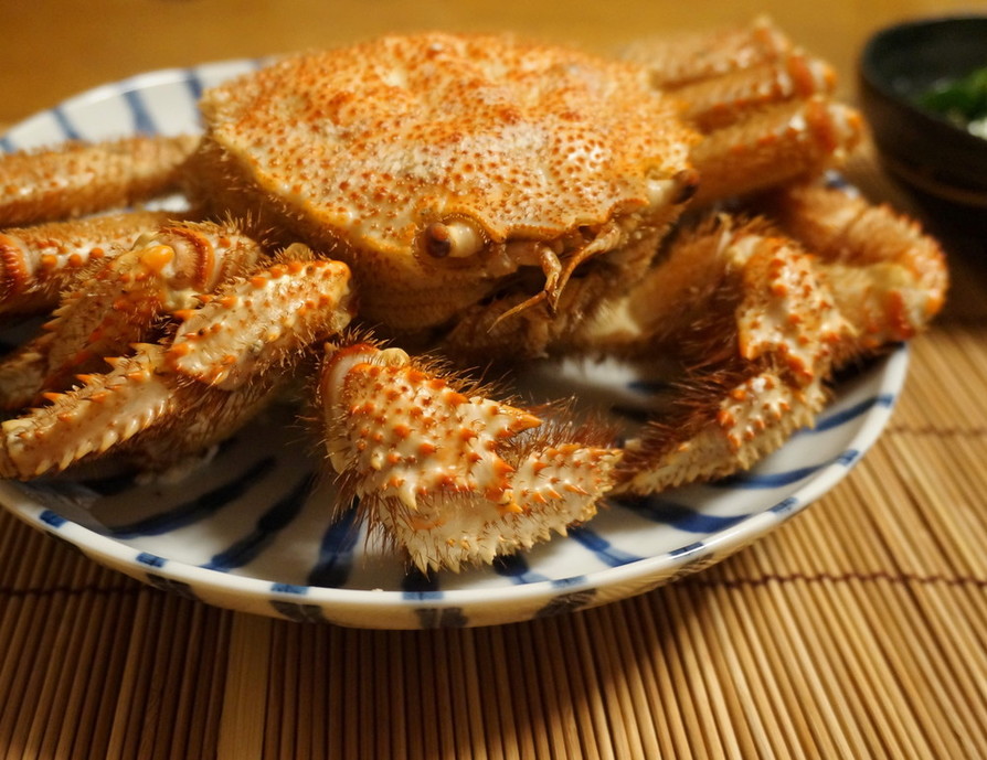 活毛蟹の美味しい茹で方～食べ方の画像