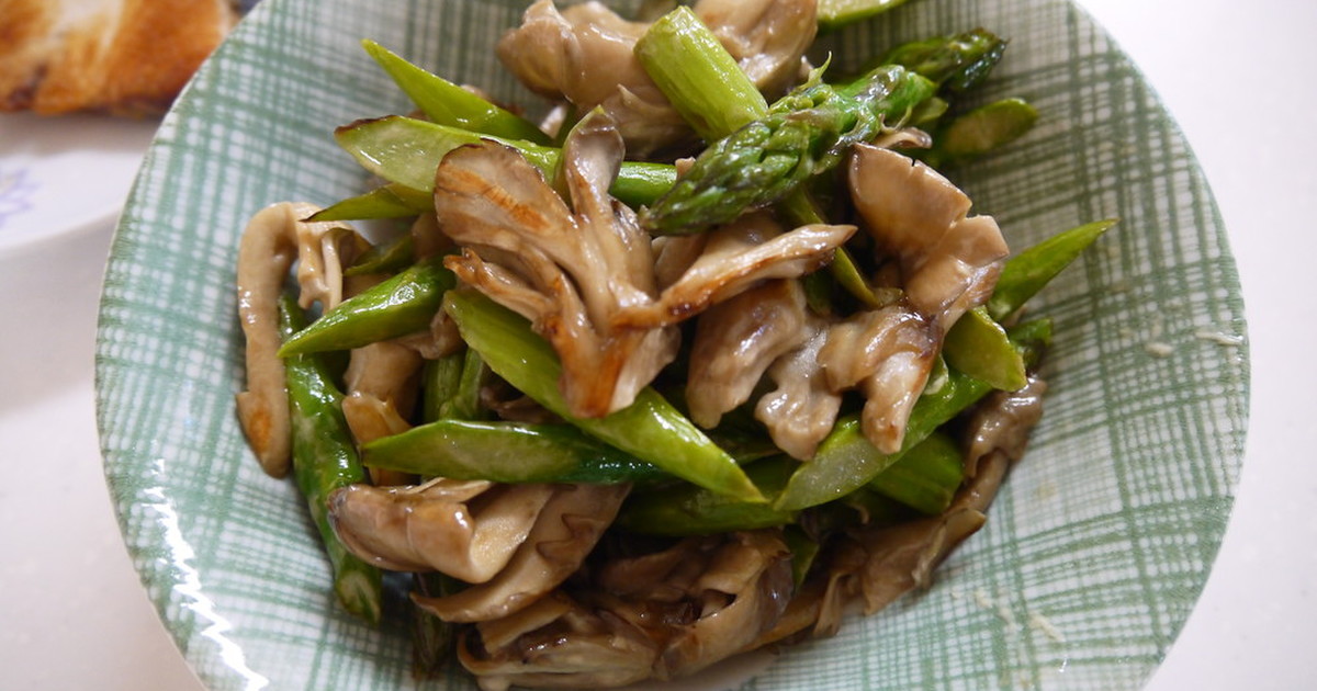 ミンティーアスパラガスのフライパン炒めのレシピ