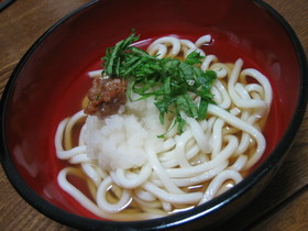 ☆簡単さっぱり♪冷やし梅おろしうどん☆