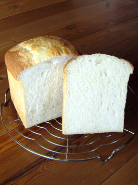「ゆめちからブレンド」で山型食パンの画像