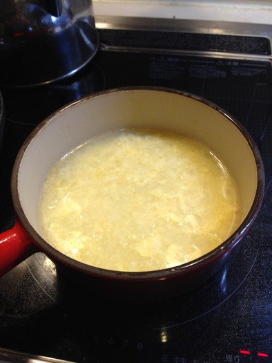 ねぎ卵スープの写真