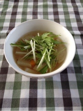 根菜スープの画像