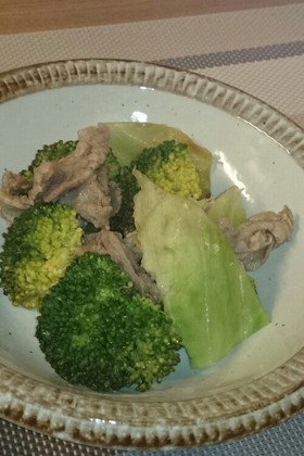 レンジで簡単♪温野菜
